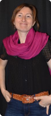 (ADft-047D) Medium size Sunrise Pashmina 70% cashmere /30% silk shawl, Scarlet,   tasseled fringe